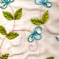 Embroidered Chiffon Fabric
