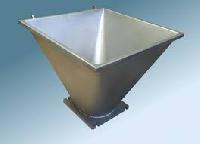 industrial stainless steel hoppers