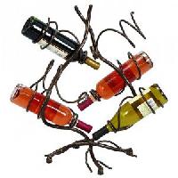 Wrought Iron Wine Bottle Holder