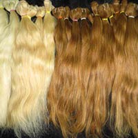 Machine Weft Colored Hair