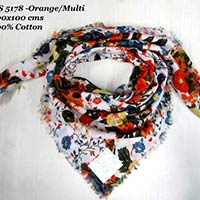 Printed Cotton Scarves