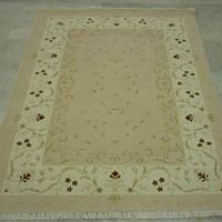 Indian Hand Knotted Woollen Carpet