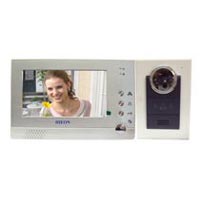7 Inch Color Video Door Phone with Can 100 Picture Store