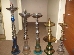 Brass Hookahs