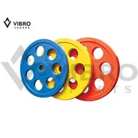 7 Hole Rubber Olympic Plate