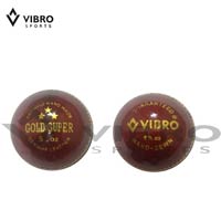 Gold Super Leather Cricket Ball