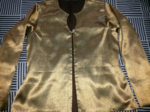 Plain Brocade Ladies Jacket