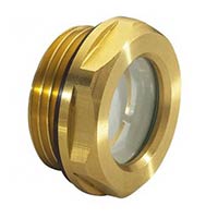 Level Sight Glass Brass