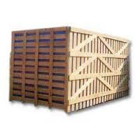heavy machine wooden packaging box