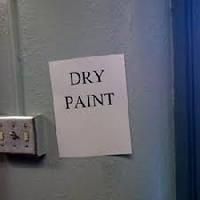 dry paint