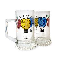 Enlightened Brain Beer Mug