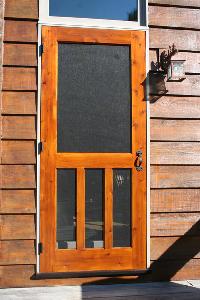 Wooden screen doors