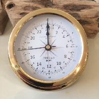 Brass clock