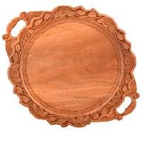 wooden carved trays