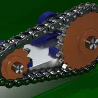 Chain and sprockets