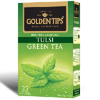 Golden Tips Tulsi Green Tea 25 Tea Bags