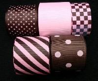 printed satin ribbons