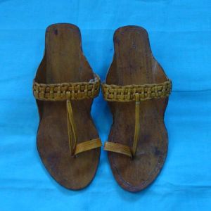 Leather Kolhapuri Chappal