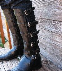Leather Leg Guards