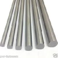 silver steel rod