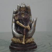 Brass Sai Baba Statue