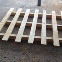 wooden pallets