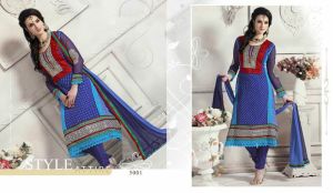 Blue Designer Salwar Kameez