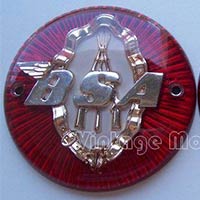 Bsa A7 A10 M20 B33 Gas Tank Badge Emblem Set