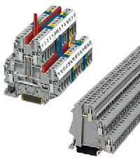 double level terminal blocks