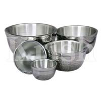 DW German Mixing Bowls - Hammered