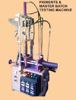 MASTER BATCH TESTING MACHINE