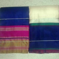 Thread Work Border Silk Saree 01