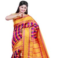 Thread Work Border Silk Saree 05