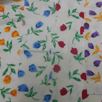 Flower Flannel Fabric