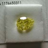 Fancy Intense Yellow Color Diamond
