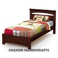 Wooden Bed without Storage