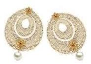 plain gold earring