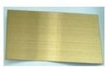 Gold Plated Steel Sheet / Name Plates