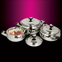 Stainless Steel Insulated Belly Hot Pot Casserole