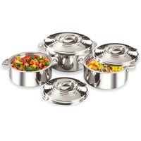 Stainless Steel Insulated Deep Hot Pot Casserole