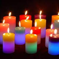 Colourful Candles