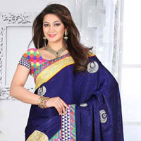 Chiffon Half And Half Sarees