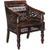wooden carved chairs