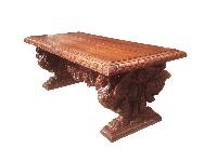 wooden carved tables
