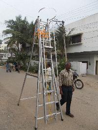 Aluminium Y Type Extension Ladder