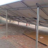 Solar steel structure