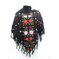 embroidered poncho