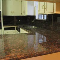 Tan Brown Granite Kitchen Counters