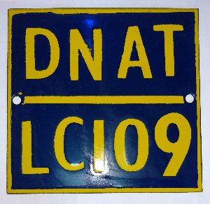 Retro Reflective Number Plate