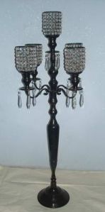 Black Iron Candle Holders